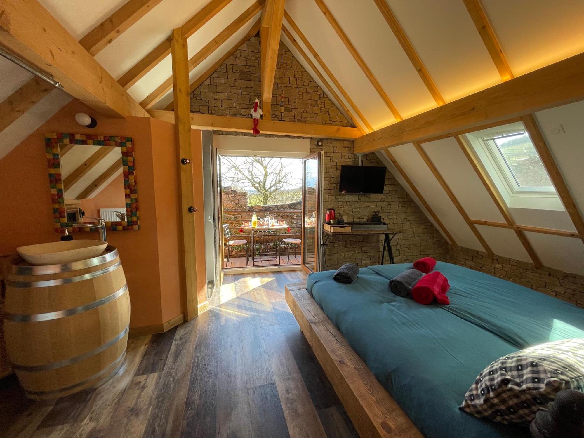 Le Refuge Du Rempart Hotel Dambach Szoba fotó